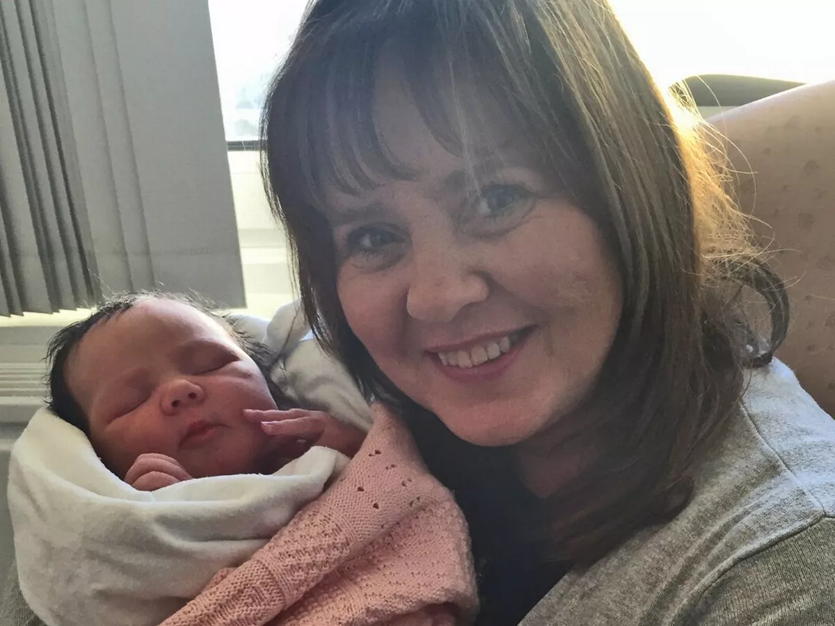 Coleen-Nolan-and-Grandchild