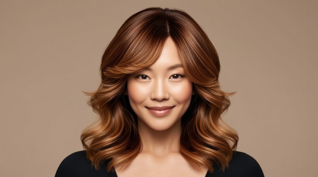 honey brown hair