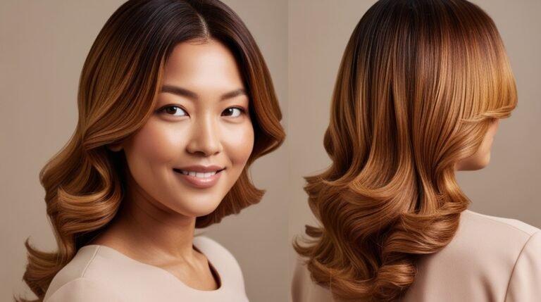 honey brown hair