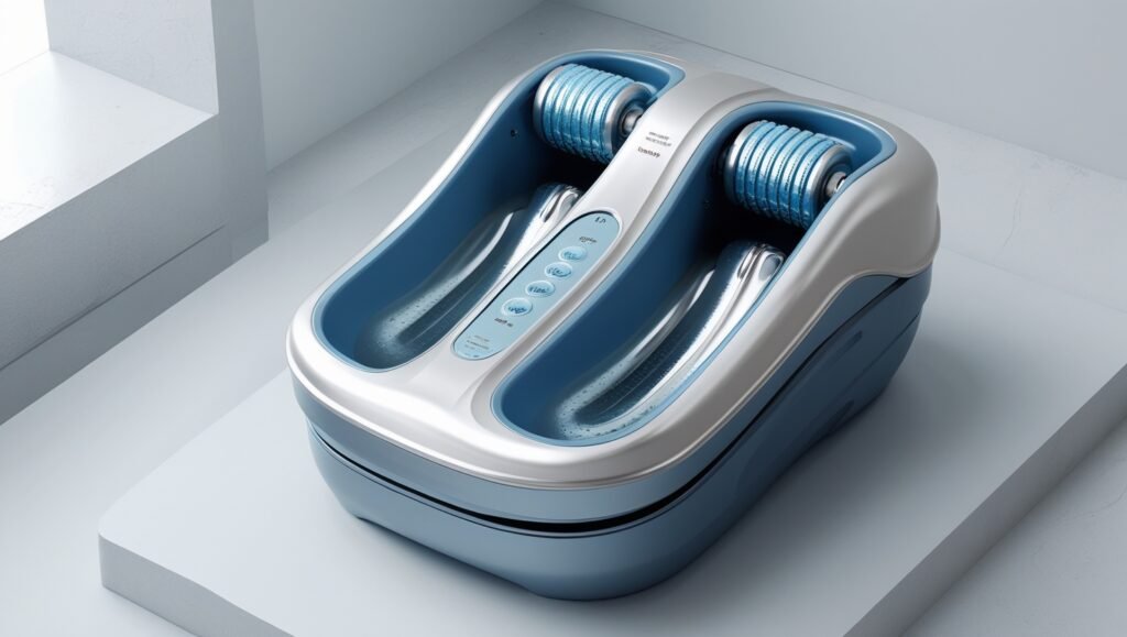 h228840 spt foot spa bath massager w/ motorized rollers spects