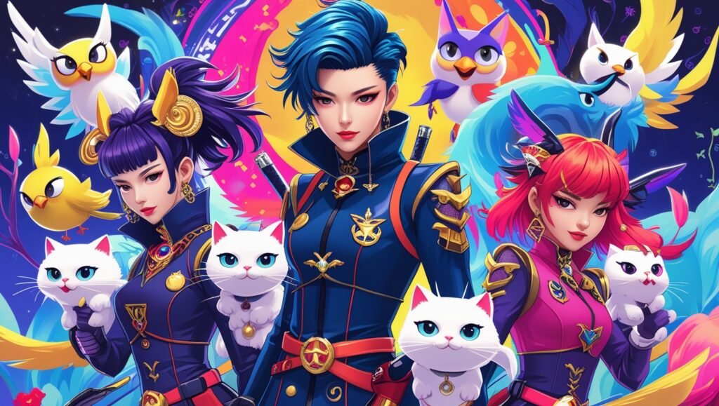 k pop demon hunters bird cat gifs